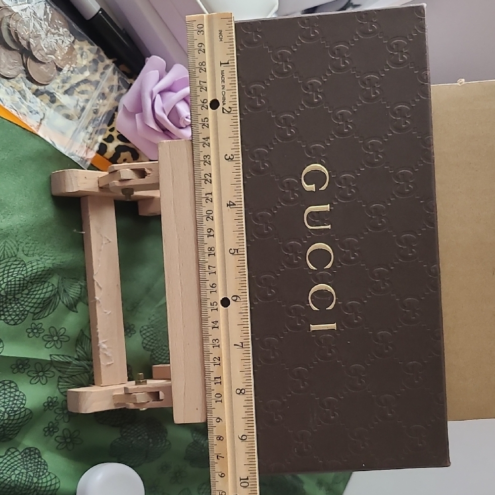 Gucci Brown Embossed Box - Picture 5 of 6